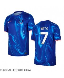 Günstige Chelsea Pedro Neto #7 Heimtrikot 2024-25 Kurzarm